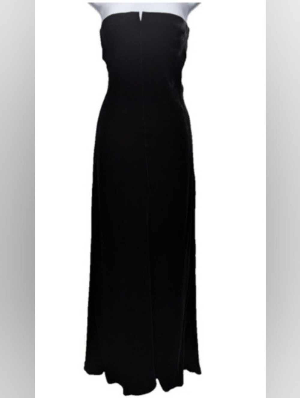 Vintage Ralph Lauren Sleeveless Velvet Dress 4